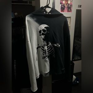 BoohooMAN Skeleton Hoodie